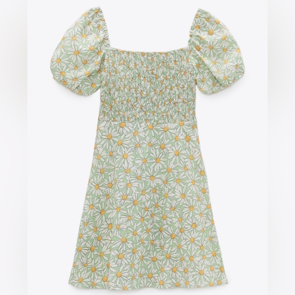 Daisy Print Dress